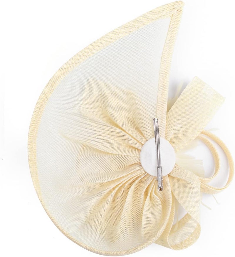 DRESHOW قبعات فاسيناتور للنساء قبعة حفلة شاي قبعة عتيقة على شكل علبة رأس رباط للشرب - Image 4